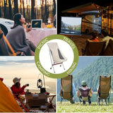 NNETM Portable Camping Chair - Lightweight Foldable Backpack Beach Chair