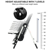 NNECW Highchair for Babies and Toddlers with Multiple Adjustable Backrest-Gray