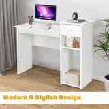 NNECW Home Office Computer Desk with 1 Drawer