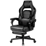 NNECW Ergonomic Racing Computer Chair with Adjustable Backrest for Office Black