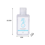 NNEIDS 5x Hand Sanitiser Sanitizer Instant Gel Wash 75% Alcohol 100ML