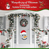 Add Cheer with 1 Set of Merry Christmas Decorative Garage Door Magnet Stickers