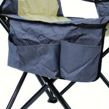 NNETM Portable Outdoor Folding Chair - Beige Yellow