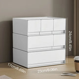 NNETM Stackable Bedroom Bedside Drawer Organizer - White (1pc)