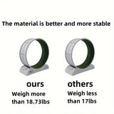 NNETM Pet Fitness Wheel - Interactive Treadmill for Cats and Dogs Grey