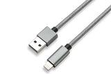 NNEKG 3 Pack Apple MFI Certified Braided Lightning to USB Cable (3m)