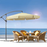 NNEDPE Wallaroo 3m Cantilever Market Umbrella - Beige