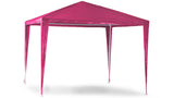 NNEDPE 3x3m Wallaroo Outdoor Party Wedding Event Gazebo Tent - Pink
