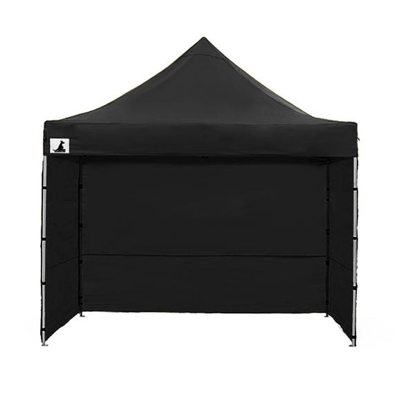 NNEDPE Gazebo Tent Marquee 3x3 PopUp Outdoor Wallaroo Black