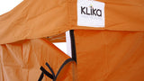 NNEDPE Gazebo Tent Marquee 3x3 PopUp Outdoor Wallaroo - Orange