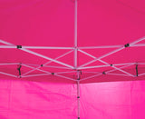 NNEDPE Gazebo Tent Marquee 3x3 PopUp Outdoor Wallaroo Pink