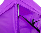 NNEDPE Gazebo Tent Marquee 3x3 PopUp Outdoor Wallaroo Purple
