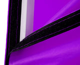 NNEDPE Gazebo Tent Marquee 3x3 PopUp Outdoor Wallaroo Purple