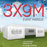 NNEDPE 3x9 Outdoor Wedding Event Marquee Tent