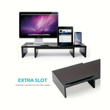 NNETM Adjustable Dual Monitor Stand Riser