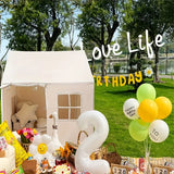 NNETM Little Dove Toys Starlight Play Tent with Mat - Large Indoor and Outdoor Playhouse for Kids