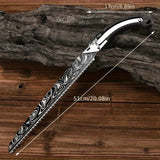 NNETM Waist Saw - Small Hand-held Woodworking Tool with Bevel Capability