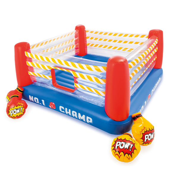 NNEDPE Intex Jump-O-Lene Inflatable Boxing Ring Bouncer 48250NP