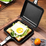 NNETM Double-Sided Non-Stick Sandwich Maker & Griddle Pan