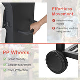 NNECW 3-in-1 Pizza Oven Wood Fired Portable Outdoor BBQ Grill Smoker Pizza Maker