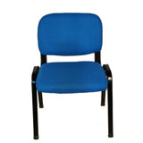 NNECN Stackable Office Conference Visitor and Community Chairs (Set of 7-Blue)