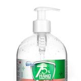 NNEIDS  12x Hand Sanitiser 500ML Instant Gel Wash 75% Alcohol 99% Anti Bacterial