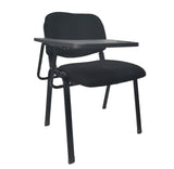 NNECN Lecture Chair with Table Top for Classroom Lecture Training Conference (Set of 6-Black)