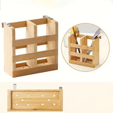 NNETM High Quality Natural Bamboo Dish Rack - Foldable and Compact
