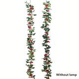 NNETM 2Pcs Red Berry Christmas Garland