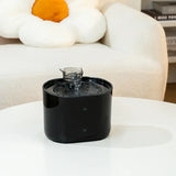 NNETM Smart USB-Powered 2.2L Pet Water Fountain for Cats and Dogs - Black