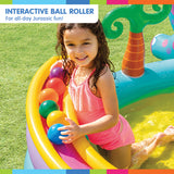 NNEDPE Intex 57135NP Dinoland Play Centre Inflatable Kids Pool with Slide