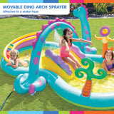 NNEDPE Intex 57135NP Dinoland Play Centre Inflatable Kids Pool with Slide