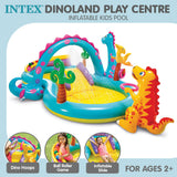 NNEDPE Intex 57135NP Dinoland Play Centre Inflatable Kids Pool with Slide