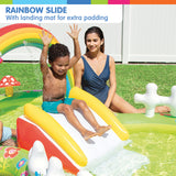 NNEDPE Intex 57154NP Inflatable Garden Kids Play Centre Water Slide Pool