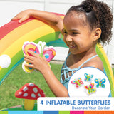 NNEDPE Intex 57154NP Inflatable Garden Kids Play Centre Water Slide Pool