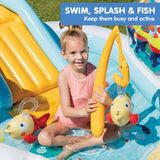 NNEDPE Intex 57162NP Fishing Fun Play Centre Inflatable Kids Swimming Pool