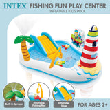 NNEDPE Intex 57162NP Fishing Fun Play Centre Inflatable Kids Swimming Pool