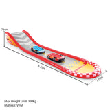 NNEDPE Intex 57167NP Racing Fun 5.6m Outdoor Water Slide with Body Boards
