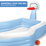 NNEDPE Intex 57183NP Shootin Hoops Basketball Inflatable Family Pool