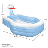 NNEDPE Intex 57183NP Shootin Hoops Basketball Inflatable Family Pool