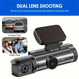 NNETM 1080P Dual Camera Dash Cam for Cars with 32GB Memory Card