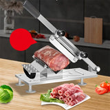 NNETM Precision Kitchen Cutting Tool - Adjustable Thickness Meat, Fruit, and Vegetable Slicer