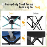 NNECW Portable Outdoor Chair with Cup Holder