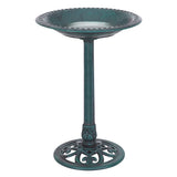 NNECW Outdoor Pedestal Bird Feeder Base for Courtyard