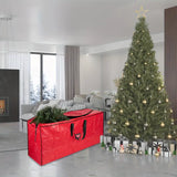 NNETM Supreme Storage: Deluxe Christmas Tree Bag with Reinforced Handles & Dual Zippers