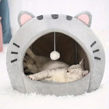 NNETM Cozy Cat Bed: Warm Pet House, Kitten Cave, and Sleeping Bag