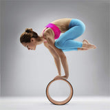 NNEDSZ Pilates Wheel Cork Circle Prop Back Chest Hips Abdomen Stretch Roller