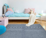 NNEDSZ Box of Premium Carpet Tiles Commercial Domestic Office Heavy Use Flooring Grey