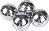 NNEDSZ Deluxe Boules Bocce 8 Alloy Ball Set with Wooden Case