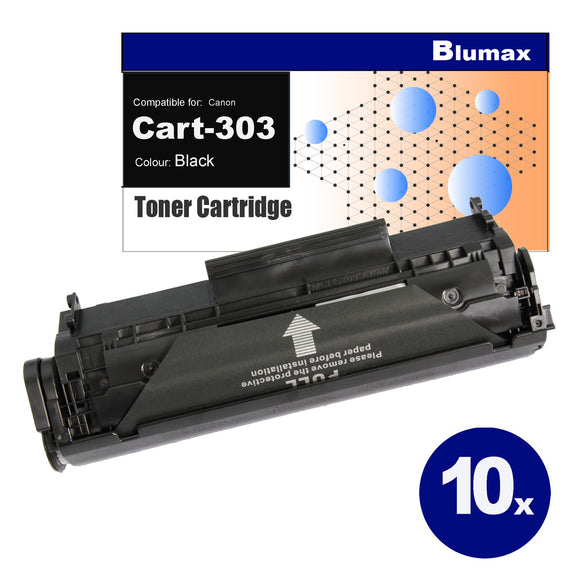 NNEIDS 10 Pack Alternative for Canon CART-303 Black Toner Cartridges